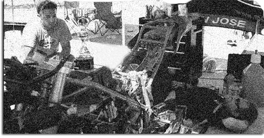 MotiItalnaino Struggling at the race track