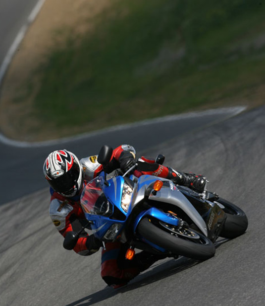 Eric GoGo Gulbransen riding Honda's CBR600_RR